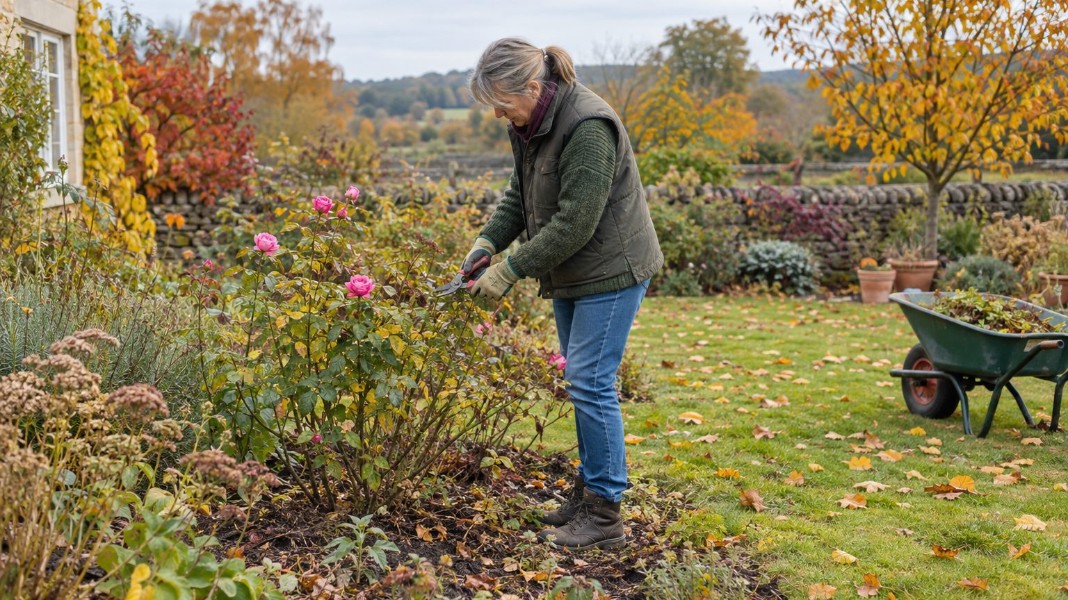 Faut-il tailler les rosiers en automne ? Ce qu'on coupe maintenant et ce qu'on garde pour février